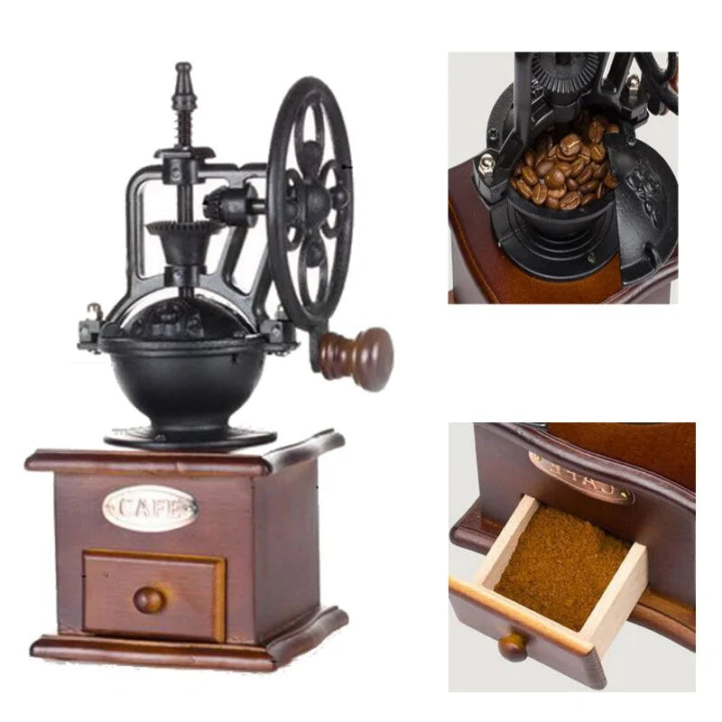 Mobetta Wooden Manual Coffee Grinder