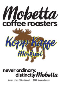 Mobetta Kopp Kaffe Mörkrost Scandinavian Coffee