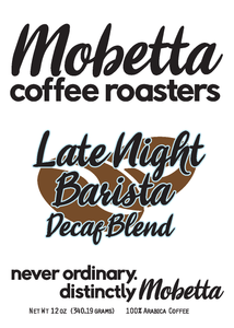 Mobetta Late Night Barista Blend Coffee