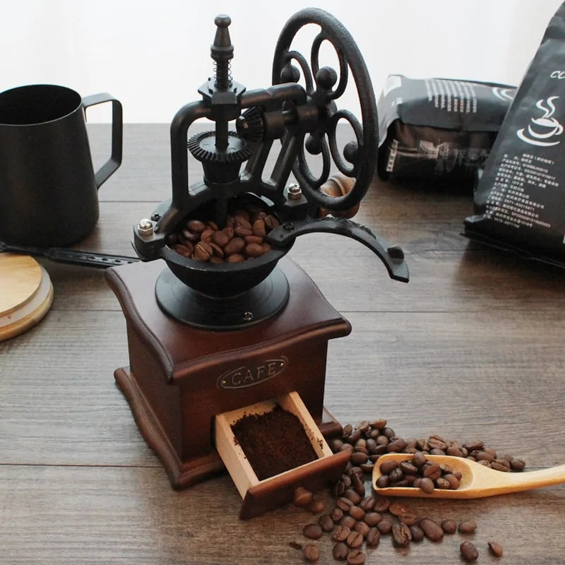 Mobetta Wooden Manual Coffee Grinder