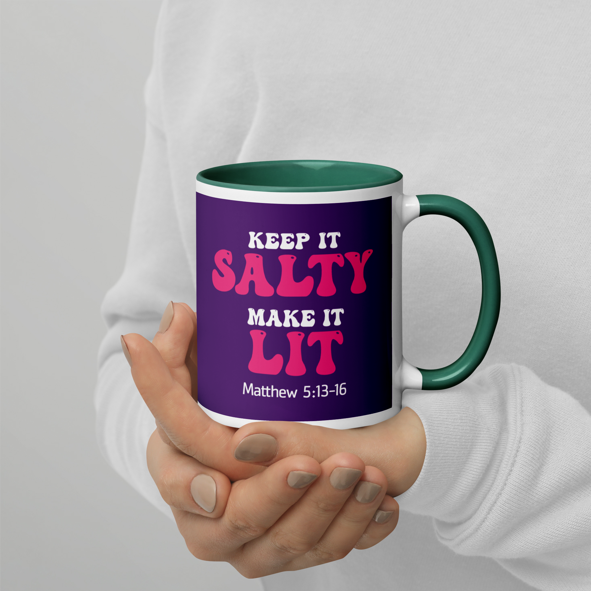 Keep It Salty Make It Lit Mug