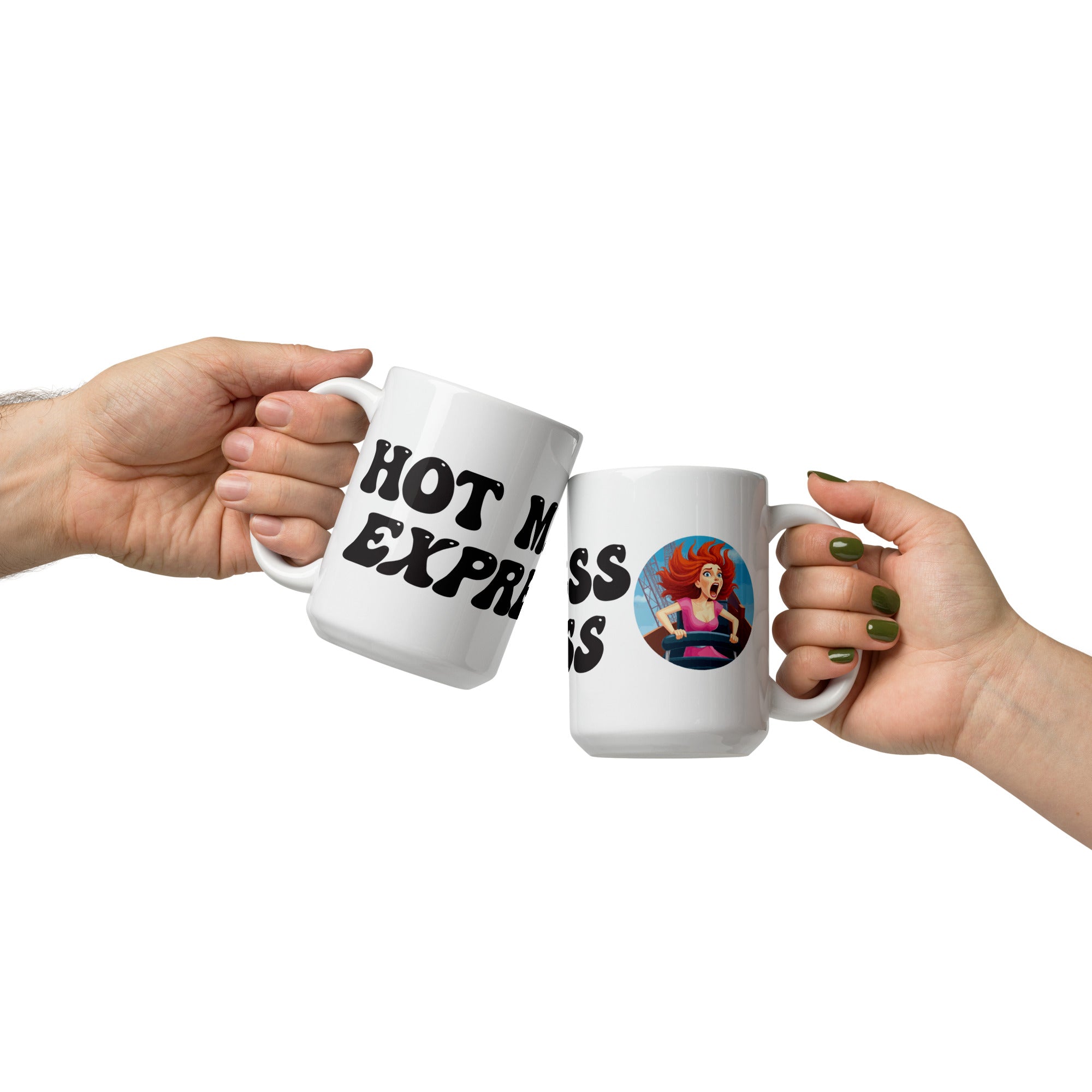 Hot Mess Express Scream Coffee Mug