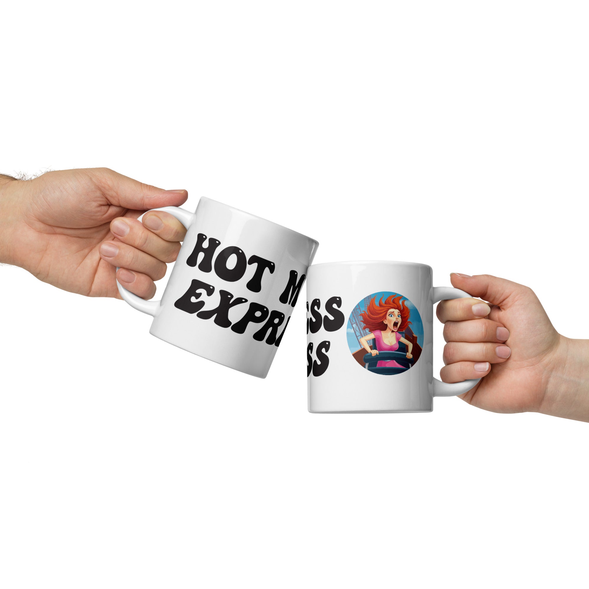 Hot Mess Express Scream Coffee Mug