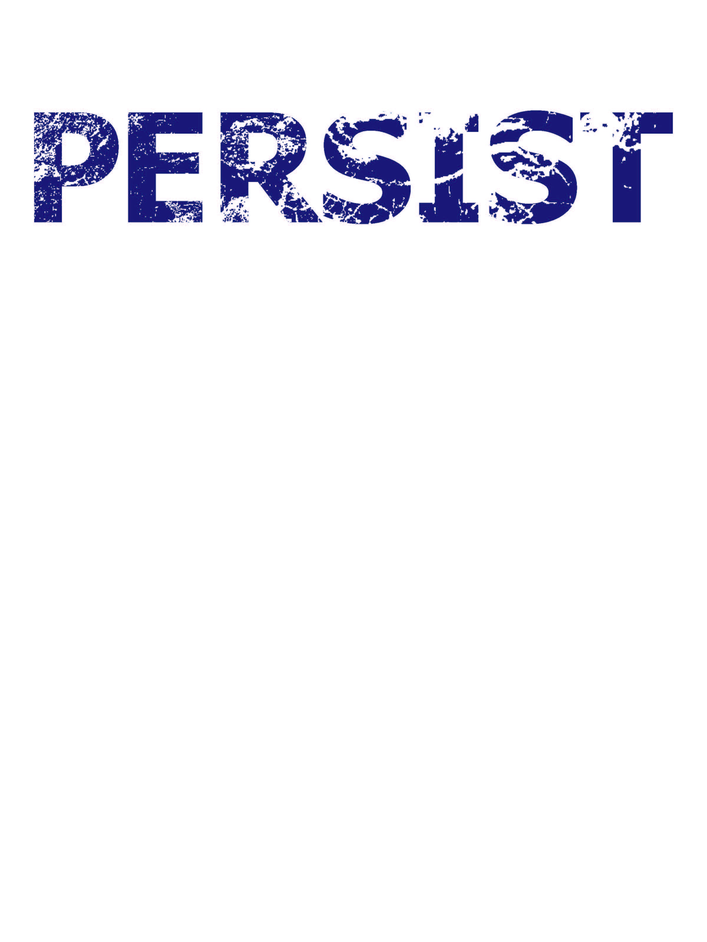 Persist Coffee Mug Blue