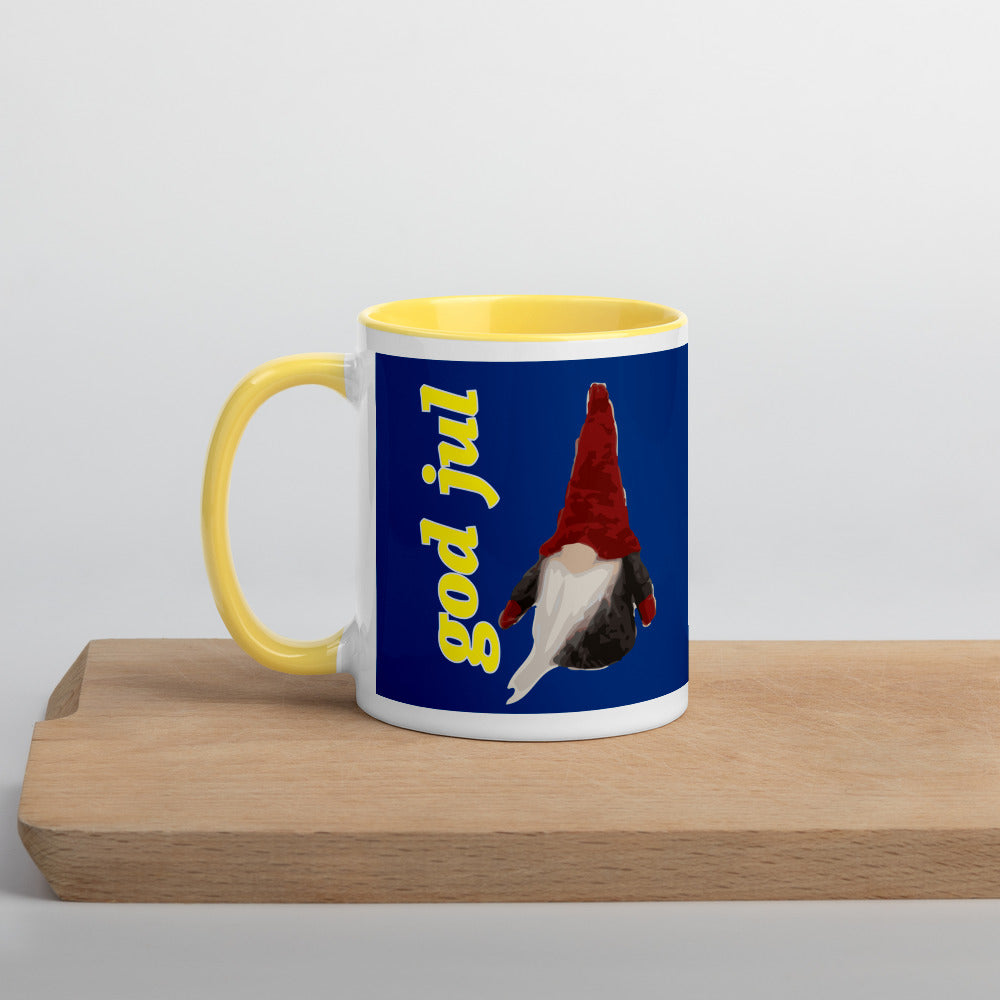 Tomte God Jul Mug -Premium Yellow