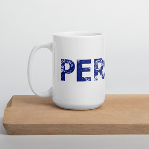 Persist Coffee Mug Blue