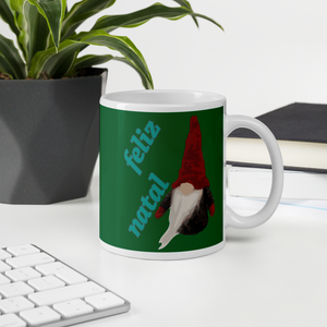 Feliz Natal Gnome Coffee Erva-Mate Mug