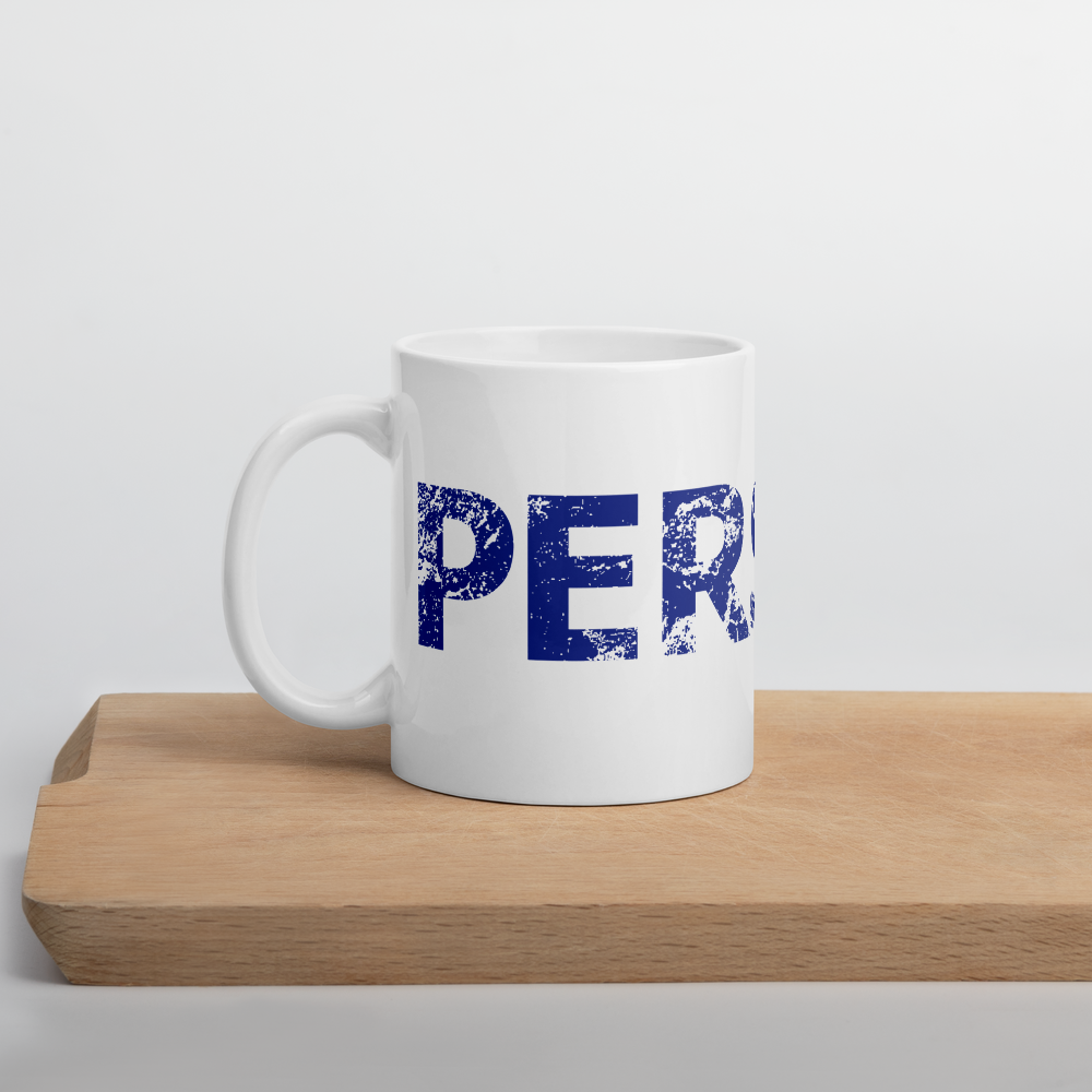 Persist Coffee Mug Blue