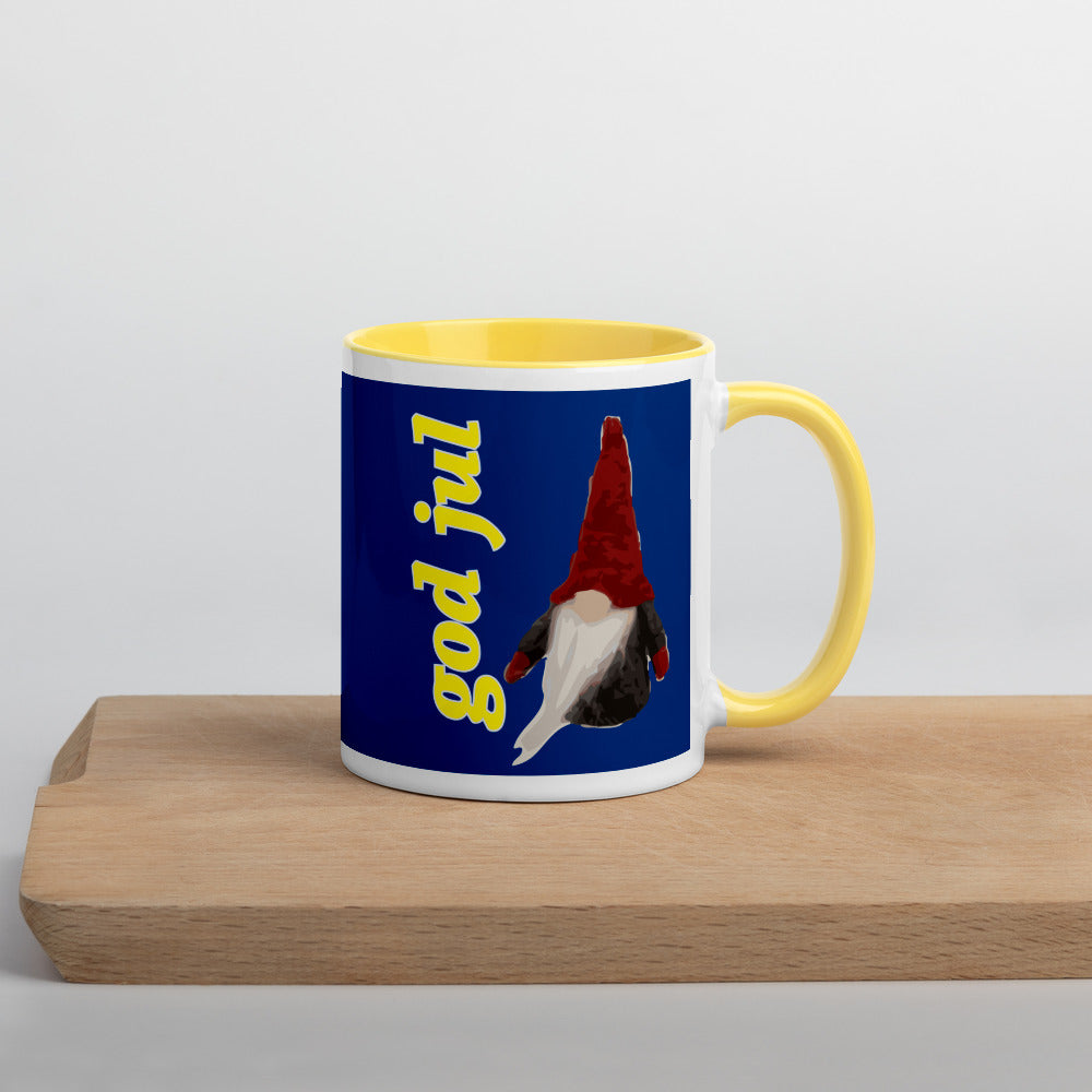 Tomte God Jul Mug -Premium Yellow